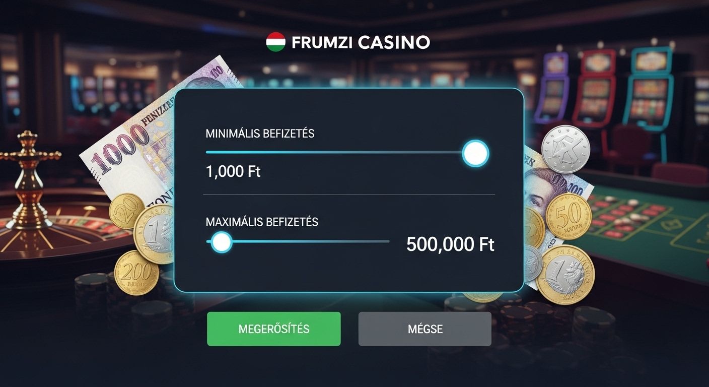 Befizetési limitek deposit methods